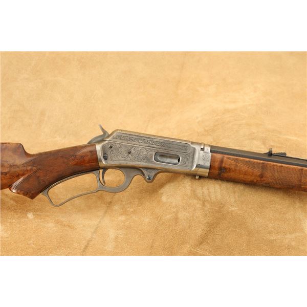 Factory Engraved Marlin 1893 Takedown Deluxe Maple .38-55 1/2 Octagon Lever Rifle 1907 C&r