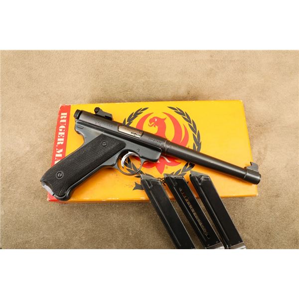 Boxed Custom Inscribed Pre-warning Ruger Mark I Target .22 Lr Semi-automatic Pistol, 1970 C&r