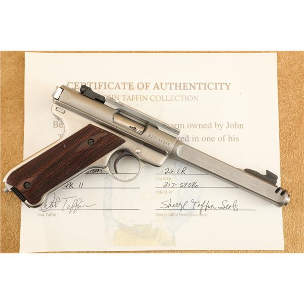 John Taffin Collection Ruger Mark Ii Target Hhi #14 Of 100 .22 Lr 6.5" Semi-auto Pistol