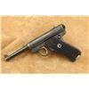 Image 7 : Custom Engraved Pre-warning Ruger Standard Model 4.75" .22 Lr Semi-automatic Pistol, 1962 C&r