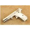 Image 23 : Colt Model 1903 Pocket Hammerless 3 3/4" Nickel .32 Acp Semi-automatic Pistol, 1923 C&r