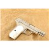 Image 3 : Colt Model 1903 Pocket Hammerless 3 3/4" Nickel .32 Acp Semi-automatic Pistol, 1923 C&r