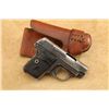Image 1 : Colt Model 1908 Vest Pocket Hammerless 2" .25 Acp Semi-automatic Pistol & Holster, 1918 C&r