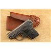 Image 7 : Colt Model 1908 Vest Pocket Hammerless 2" .25 Acp Semi-automatic Pistol & Holster, 1918 C&r