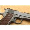 Image 20 : Post-war Colt Commercial Government Model 1911a1 .45 Acp Semi-automatic Pistol, 1948 C&r