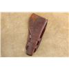 Image 1 : Al Furstnow Miles City Montana Mexican Loop Leather Rh Holster For 6" Med. Frame Revolvers