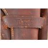 Image 6 : Al Furstnow Miles City Montana Mexican Loop Leather Rh Holster For 6" Med. Frame Revolvers