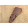 Image 7 : Al Furstnow Miles City Montana Mexican Loop Leather Rh Holster For 6" Med. Frame Revolvers