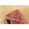 Image 2 : Abercrombie & Fitch No. 1909 Laced & Floral Carved Holster Rh For 4" Medium Frame Revolvers