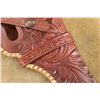 Image 3 : Abercrombie & Fitch No. 1909 Laced & Floral Carved Holster Rh For 4" Medium Frame Revolvers