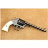 Image 1 : Colt New Service Target Model 7.5" .45 Lc Sa/da Double Action Revolver, 1926 C&r