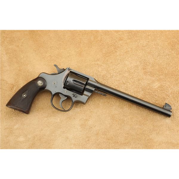 Colt Officers Model Target 7.5" .38 Special Sa/da Double Action Target Revolver, 1914 C&r