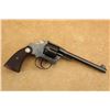 Image 1 : Colt Police Positive Target C Model 6" .22 Long Rifle Lr Double Action Revolver, 1931 C&r