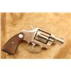 Image 3 : Colt Cobra Nickel 2" .38 Special Sa/da Double Action Snub Nose Revolver, 1968 C&r
