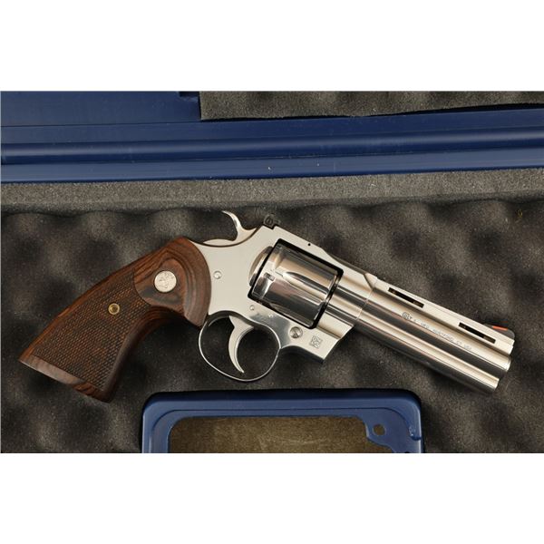 Colt Python Python-sp4wts 4.25" Stainless .357 Magnum Double Action Revolver & Box