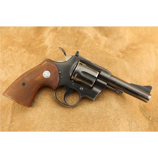 First Year 4-digit Colt Three Fifty Seven Pre-python Model 4" .357 Magnum Revolver, 1954 C&r