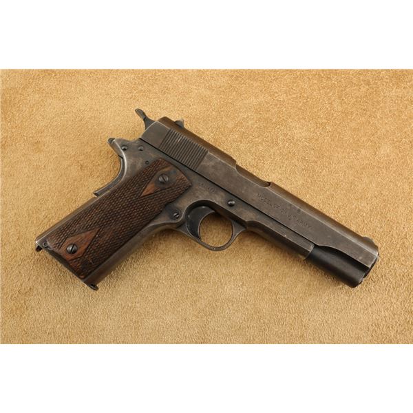 Wwi Colt Model Of 1911 U.S. Army 5" .45 Acp Military Semi-automatic Pistol, 1918 C&r