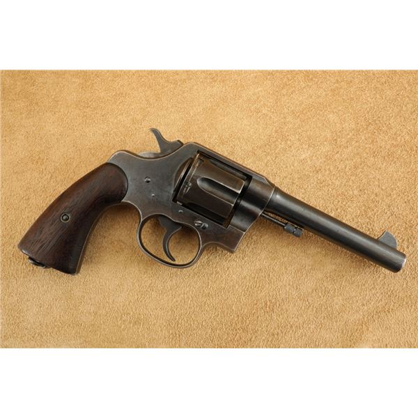 Wwi-era Colt New Service Model Of 1917 Us Army Blue 5.5" .45 Acp Sa/da Revolver, 1919 C&r