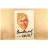Image 1 : Original 1940s Canadian Military "come On, Pal... Enlist!" 24.4" X 36.5" Recruitment Poster
