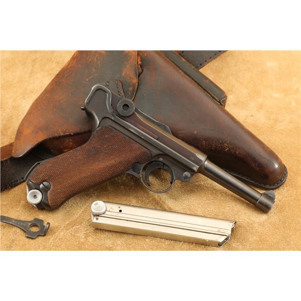 Rare Luftwaffe Kã¼ Wwii German Mauser Byf Luger 9mm Military Semi-automatic Pistol, 1941 C&r