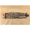 Image 10 : Japanese Edo Period Ashigaru Jingasa Helmet With Pair Of Suneate Greaves And Kote Sleeves