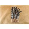 Image 8 : Japanese Edo Period Ashigaru Jingasa Helmet With Pair Of Suneate Greaves And Kote Sleeves