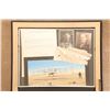Image 6 : Vintage 1903 Wright Flyer Fabric 44/50 19x13 Framed Back Steel Pier Provenance Document Display