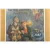 Image 3 : Original 1944 U.S. Army Air Forces "fly! For Her Liberty And Yours" 25.25" X 38" Poster