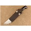 Image 13 : Wwii Western Bx-54 Bushman V44 "bailout Bowie" Fighting Knife With Sheath