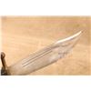 Image 13 : Wwii Era Kinfolks V44 Pilot Survival Knife 9.5" Bowie Blade With Original Leather Sheath