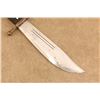 Image 3 : Wwii Era Kinfolks V44 Pilot Survival Knife 9.5" Bowie Blade With Original Leather Sheath