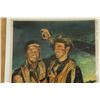 Image 2 : Original 1944 Wwii "under The Shadow Of Their Wings..." 26.75" X 37" Poster