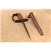 Image 3 : Original Wwi U.S. Model 1917 L.F.&c. Trench Knife Jewell 1918 Leather Scabbard With Maxim Hardware