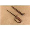 Image 6 : Original Wwi U.S. Model 1917 L.F.&c. Trench Knife Jewell 1918 Leather Scabbard With Maxim Hardware