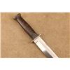 Image 2 : Western G46-8 Shark Wwii Fighting Knife Bowie Style With Original Double Stitch Sheath