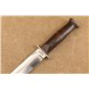 Image 4 : Western G46-8 Shark Wwii Fighting Knife Bowie Style With Original Double Stitch Sheath