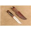 Image 1 : Wwii Ka-bar 5" Fighting Knife Personalized 1942 Robert Schmidt 1st Recon Troop With Sheath