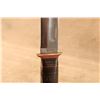 Image 9 : Wwii Ka-bar 5" Fighting Knife Personalized 1942 Robert Schmidt 1st Recon Troop With Sheath