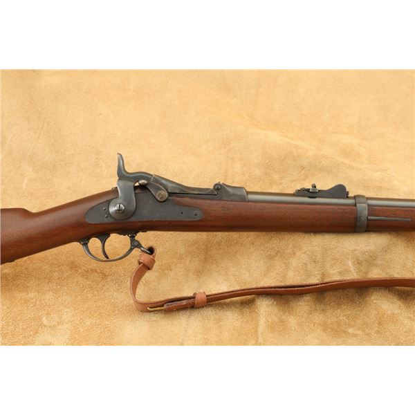 Sharp Us Springfield Model 1873 .45-70 Gov't Military Trapdoor Single Shot Rifle, 1880 Antique