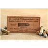 Image 3 : Vintage 50rd Peters Cartridge Co. Box Of .44 S&w Russian Contains Both Peters And Eley Ammo