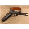 Image 1 : Arvo Ojala Buscadero Rig Sterling Silver Buckle Western Rh Holster For 5.5" .45 Colt Saa