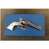 Image 2 : J. Adams Engraved Colt 3rd Gen Single Action Army Saa Nickel .44-40 Wcf 4 3/4" Revolver, 1994