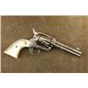 Image 3 : J. Adams Engraved Colt 3rd Gen Single Action Army Saa Nickel .44-40 Wcf 4 3/4" Revolver, 1994