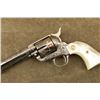 Image 9 : J. Adams Engraved Colt 3rd Gen Single Action Army Saa Nickel .44-40 Wcf 4 3/4" Revolver, 1994