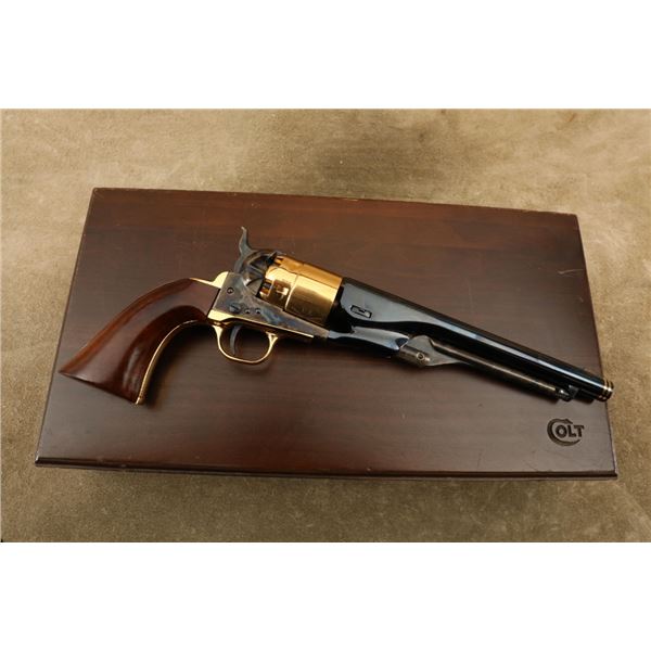 Colt 3rd Gen Model 1860 Army Us Cavalry .44 Caliber 8" Percussion Revolver & Box
