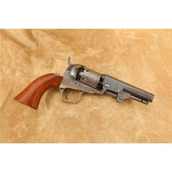 Colt Model 1849 Pocket One Line New York 6-shot .31 Cal 4" Percussion Revolver, 1863 Antique