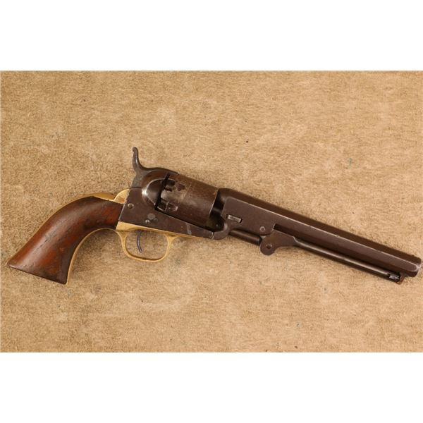 Colt Model 1849 Pocket One Line New York 6-shot .31 Cal 6" Percussion Revolver, 1866 Antique
