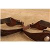 Image 12 : Crockett Western Spurs Tooled Leather Silver Accents North & Judd Buckles Vintage Set