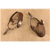 Image 10 : Antique Silver Inlayed California Style Spurs
