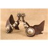 Image 17 : Antique Silver Inlayed California Style Spurs